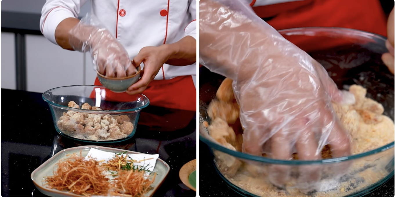 Poulet rôti au sel à la vietnamienne
